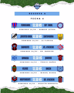 FECHA 6. RESERVA A. 21-04-2026.