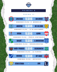 11MA FECHA. 1ERA B. 03-06-2026.