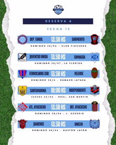 13 FECHA - Reserva A - 24 JUNIO 2026
