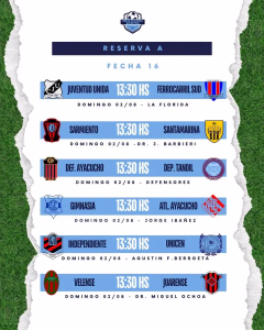 16 FECHA - RESERVA A - 30-7-2026