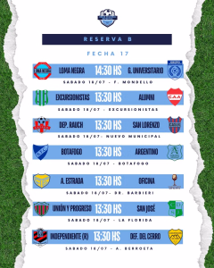17 FECHA Reserva B - 17 julio 2026