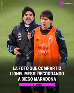 ARGENTINA . MARADONA - MESSI. 2. 12-07-2026.