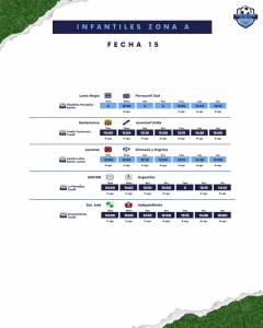 15 FECHA - INFANTIL ZONA A - 6-8-2026
