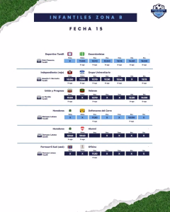 15 FECHA - INFANTIL ZONA B --- 6-8-2026