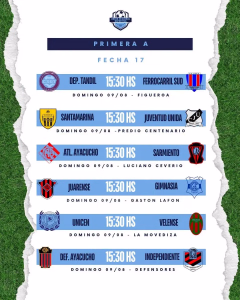 17 FECHA - PRIMERA A - 6-8-2026
