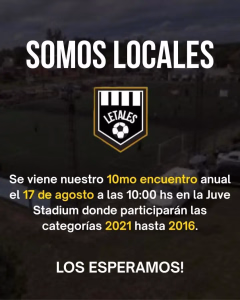 LETALES. 10mo ENCUENTRO. 08-08-2026.