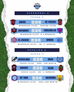 CLAUSURA. FECHA 2, que pasa a ser la Inicial. 22-09-2026.