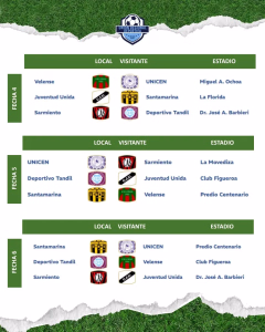 FIXTURE PRIMERA A - REVÁLIDA - 17-9-2026 - HOJA 2