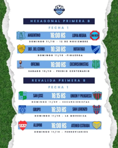 B. HEXAGONAL Y REVÁLIDA. 1era Fecha. 07-10-2026.