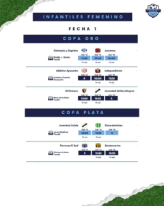 COPA DE ORO - INFANTIL FEMENINO FECHA 1 - 15-10-2026