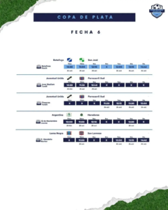 COPA DE PLATA - FECHA 6 --- 22-10-2026